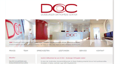 Desktop Screenshot of doc-duisburg.net